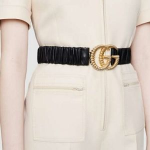 GUCCI STRETCH LEATHER BELT **AUTHENTIC** NWOT